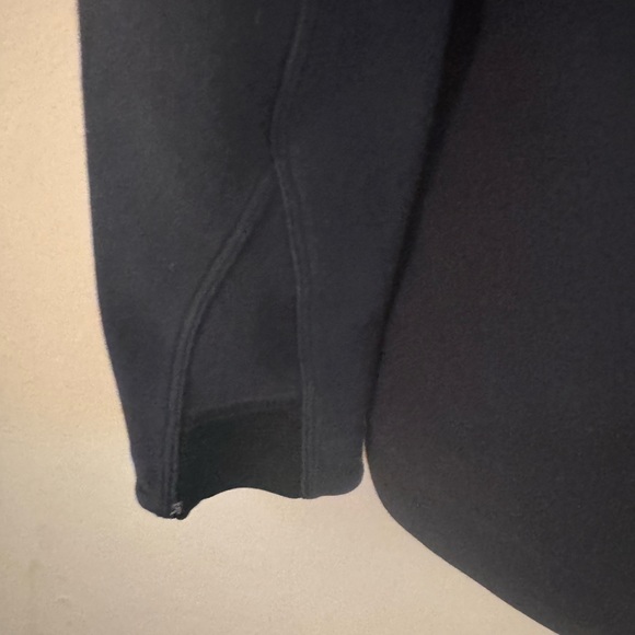 Athleta Modern Life Hoodie Jacket Full Zip Sz M Black/Gray 201222 - Picture 4 of 5